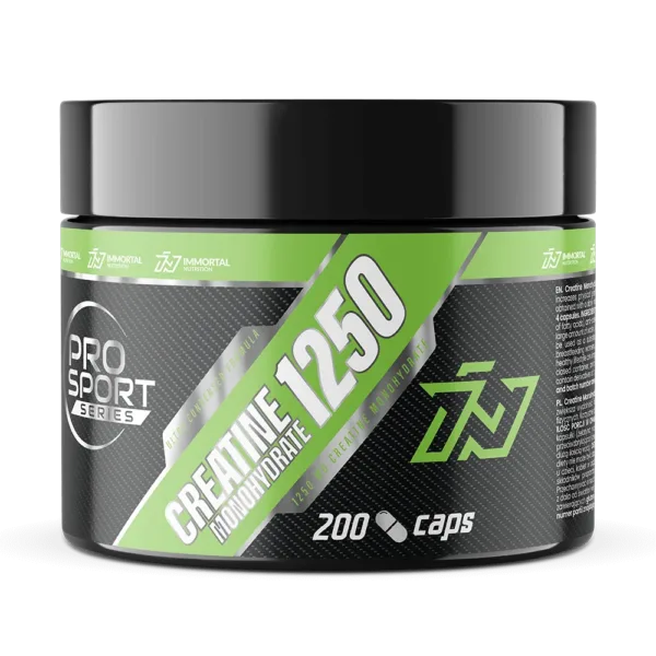 Creatine Monohydrate 1250 - 200 kaps.